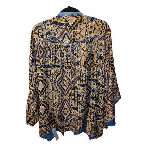 Ariat Multi Color Women's Social Kimono Top Women's One Size - Picture 2 of 11